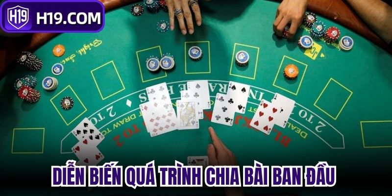 Diễn biến quá trình chia bài ban đầu