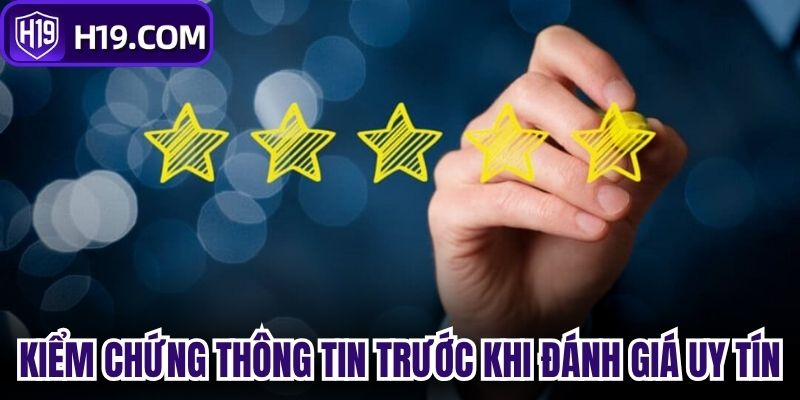 Các căn cứ kiểm chứng độ uy tín thương hiệu